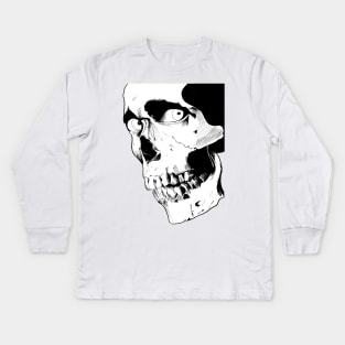 Evil Dead Skull Kids Long Sleeve T-Shirt